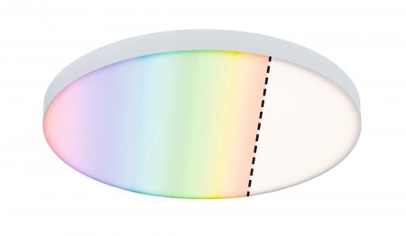 Paulmann 79899 LED Panel Smart Home Zigbee Velora rund 300mm Regenbogen/ Weiß dimmbar
