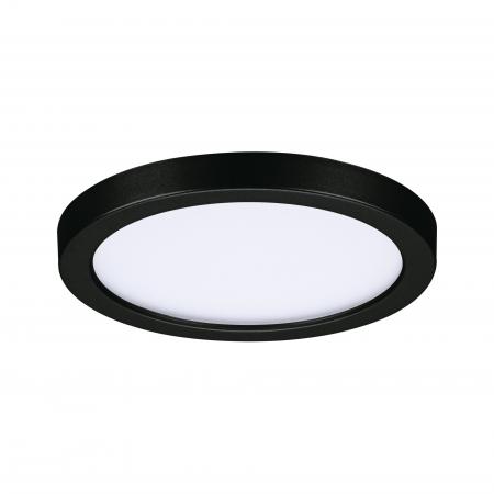 Paulmann 79962 VariFit LED Einbaupanel Areo schlicht Spritzwasser geschützt rund 118mm neutralweiß Schwarz