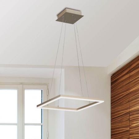 Bard LED Pendelleuchte Gold edelmatt von Fabas Luce