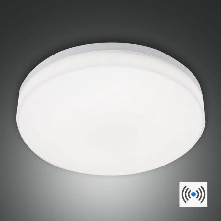 Trigo Sensor LED Deckenleuchte 27W in Weiss von Fabas Luce