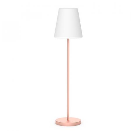 New Garden LOLA SLIM 180 Designer Stehlampe RGBW rose/gold Akku