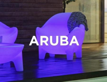 New Garden ARUBA SOLAR beleuchteter Sessel Akku RGBW dim Fernbedienung