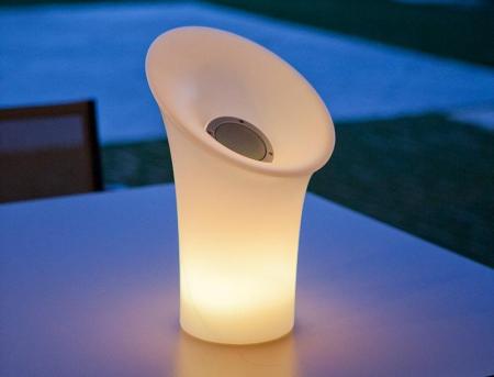 Aktion: Nur noch angezeigter Bestand verfügbar - New Garden NIPPER PLAY Lautsprecher Bluetooth Akku LED-RGB