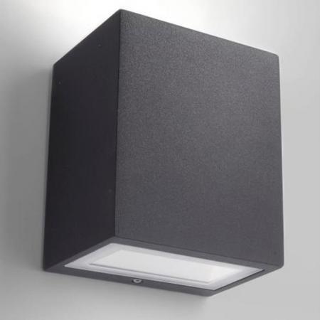 Nur noch angezeigter Bestand verfügbar: Philips myGarden LED Wandleuchte Flagstone minimalistisches Design in Schwarz