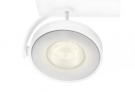 Philips myLiving LED Spot Clockwork 2-flammmig in Weiß