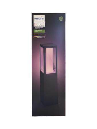 45cm hohe Philips Hue Impress LED Garten Wegeleuchte Sockelleuchte ZigBee steuerbar IP44