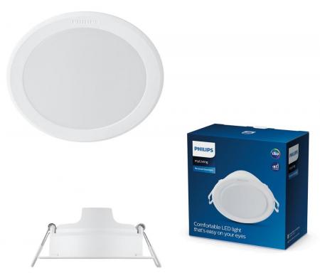 Philips Runde LED Einbauleuchte MESON 5,5 Watt 3000K warmweißes Licht