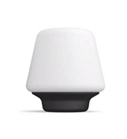 Aktion: Nur angezeigter Bestand verfügbar    Philips Hue Bluetooth White Ambiance Tischleuchte Wellness in Schwarz mit Dimmschalter - Aktion: Nur angezeigter Bestand verfügbar