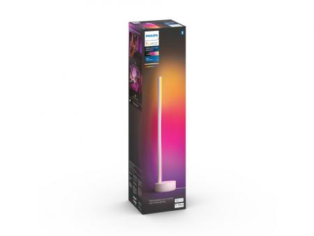 Philips Hue White and Color Ambiance Gradient Signe LED-Tischlampe in Weiß - minimalistisch & schlank