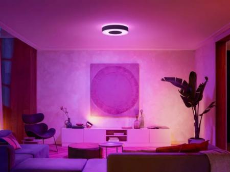 Philips Hue Infuse L Deckenleuchte schwarz 42,5cm White and Color Ambiance