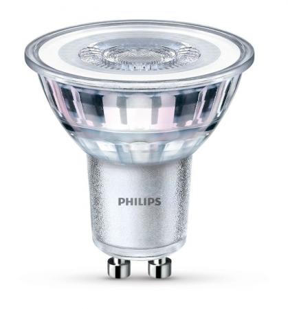 Philips LEDClassic GU10 Strahler 3,5W 36° 2700K wie 35W warmweisses Wohnlicht für Wand- und Deckenspots