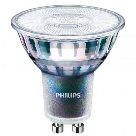 Philips Gu10 MASTER LEDspot ExpertColor dimmbar 3.9W wie 35W kaltweiss 36°-Abstrahlwinkel Beste Lichtqualität mit Ra97