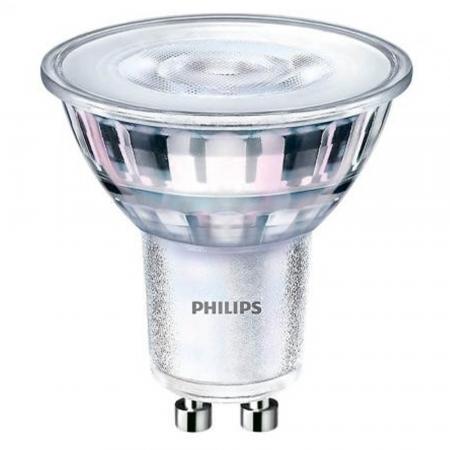 18 Stück PHILIPS GU10 LED Reflektoren 3.8W wie 50W 36° Ausstrahlwinkel WarmGlow-dimmbar 2200K-2700K mit hoher Farbwiedergabe CRI90