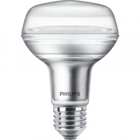 PHILIPS R80 E27 CorePro LED Reflektor 8W wie leistungsstarke 100 Watt 36°-Abstrahlwinkel warmweisses Licht