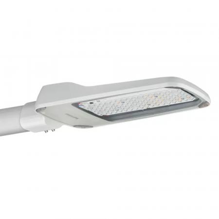 Philips LED Straßen- und Parkplatzbeleuchtung CoreLine Malaga LED BRP102 LED55/740 II DM Grau 4600lm 4000K neutralweißes Licht