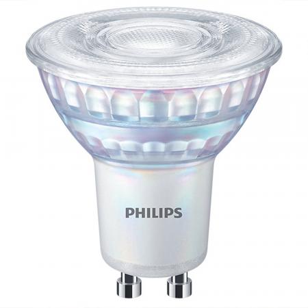 Philips GU10 MASTER LED Spot Value 6.2W wie 80W 2700K 36° DimTone dimmbar für gemütliche Wohnraum Akzentbeleuchtung