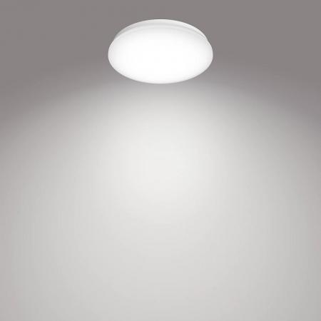 Philips LED Deckenleuchte Moire ø22cm weiß neutralweißes Licht 4000K IP20