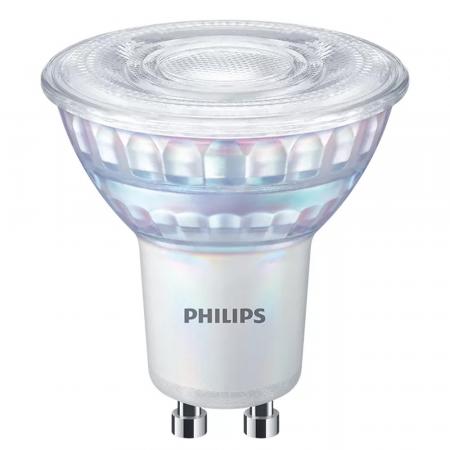 Philips GU10 MASTER LED Spot Value dimmbar 6,2W wie 75W Glas Ra90 120° 3000K warmweißes Licht