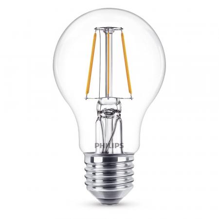 Philips E27 Lampe Filament Klar warmweiss wie 40W behaglicher Landhausstil fürs Wohnzimmer