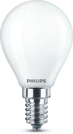 PHILIPS E14 LED Tropfen Lampe opalweiß mattiert 6.5W wie 60W 4000K neutralweißes Licht