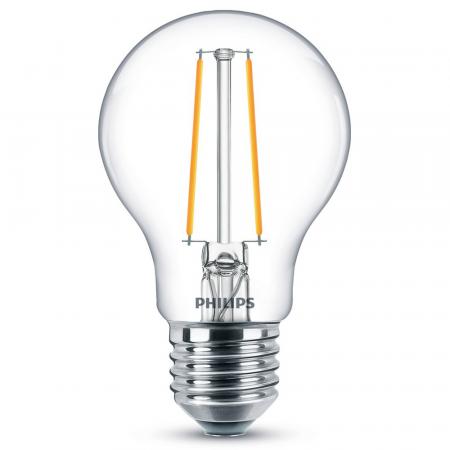 Philips E27 Classic LED Filamentlampe 2.2W wie 25W warmweißes Licht 2700K