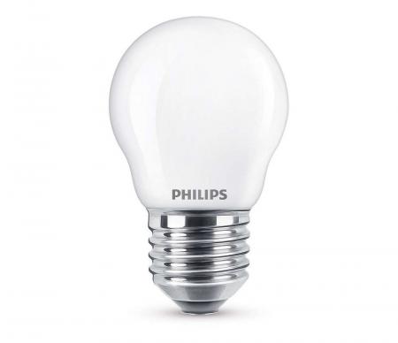 Philips E27 LED Classic tropfenförmiges Leuchtmittel 4.3W wie 40W warmweiss Matt 470 Lumen