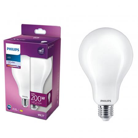 Extrem helle PHILIPS E27 A95 LED Glühbirne in Mattweiß 23W wie 200W universalweißes Licht