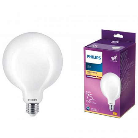 PHILIPS E27 LED Classic Globe Lampe G120 8,5W wie 75W 2700K warmweißes Licht