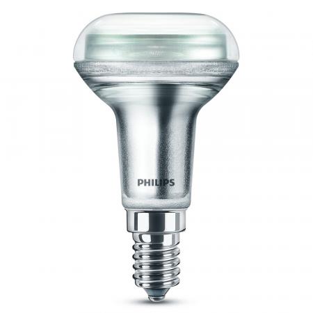 PHILIPS E14 LED Strahler R50 1.4W wie 25W 36° 2700K warmweißer Reflektor