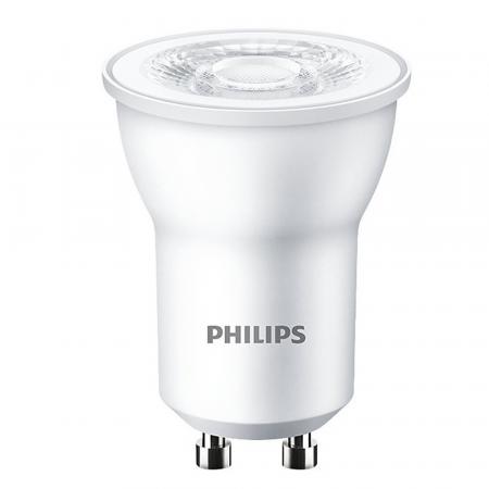 Philips GU10 MR11 LED Spot 3,5W wie 35W 36° Kunststoff 2700K für eine warmweiße Akzentbeleuchtung