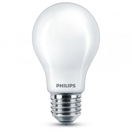 PHILIPS LED Lampe A60 E27 7W (60W) 4000K