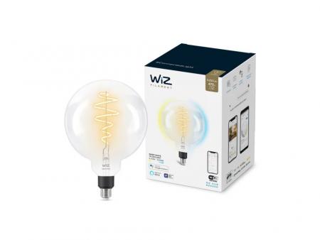 WIZ E27 Smarte LED Filament Lampe in Kugelform G200 Tunable White 6,7W wie 40W WLAN/ Wi-Fi