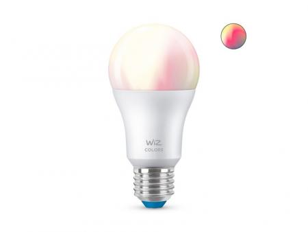 WIZ E27 Smarte LED Lampe RGBW 8W wie 60W WLAN/ Wi-Fi - Aktion: Nur noch angezeigter Bestand verfügbar