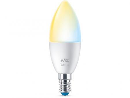 WIZ E14 Smarte LED Kerzenlampe Tunable White 4,9W wie 40W WLAN/ Wi-Fi