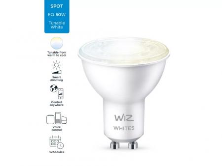 WIZ GU10 Smarter LED Strahler Tunable White 4,9W wie 50W WLAN/ Wi-Fi