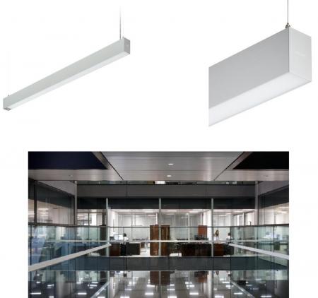 Philips LED Trueline 29S DALI  Aluminium - elegante Büro Pendelleuchte 2900lm