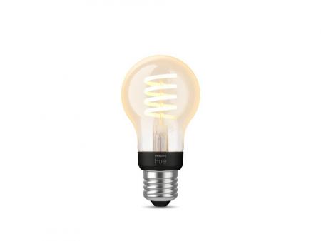 Philips Hue White E27 Filament Retro LED Lampe 7W wie 40W - Vintage Edition mit Glühwedel - tunable White dimmbar