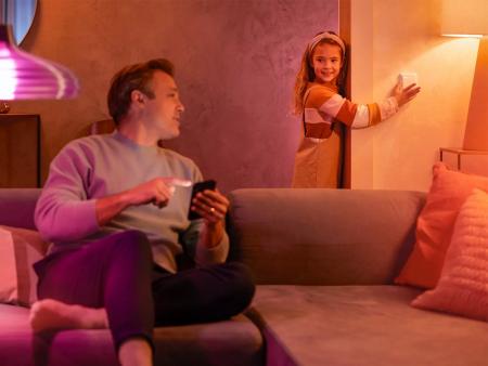 Philips Hue Wandschalter Modul für Smart Home System Doppelpack