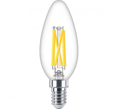 PHILIPS LED Leuchtmittel E14 Kerze 5,9W = 60W WarmGlow warmweißes Licht mit Dimmfunktion