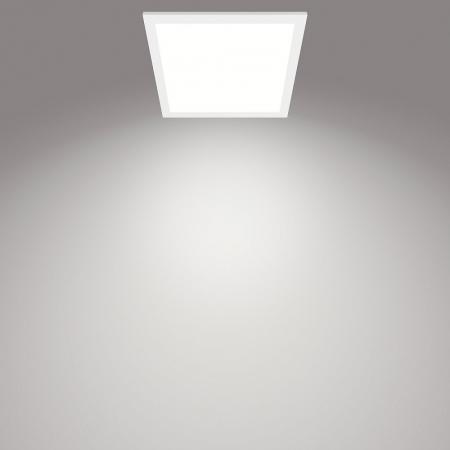 Superslim Philips LED-Aufbau Panel Touch in rechteckiger Form 30x30cm mit Scene-Switch-Funktion neutralweißes Licht mit Eye Comfort