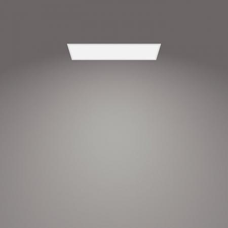 Superslim Philips LED-Panel Touch in rechteckiger Form 30x120cm mit Scene-Switch-Funktion neutralweißes Licht mit Eye Comfort