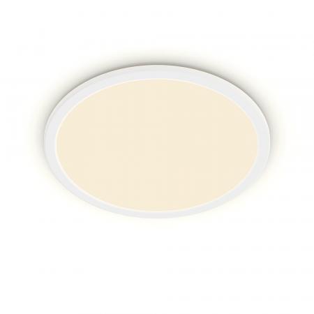 Superslim Philips LED Deckenleuchte ø30cm warmweißes Licht mit Eye Comfort & drei Helligkeitseinstellungen IP44