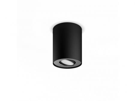 Philips Hue Schwenkbarer LED-Deckenstrahler PILLAR Tunable White  in Schwarz