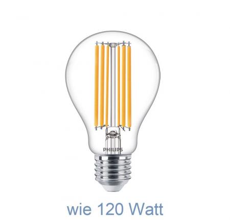 Leistungsstarke PHILIPS CorePro E27 LED Lampe 13W wie 120W 2700K warmweißes Licht