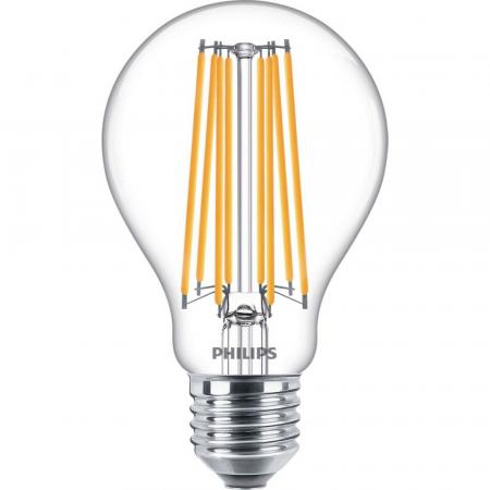 Philips E27 Sehr leistungsstarkes LED Filament Leuchtmittel warmweiss 17W wie 150W klar