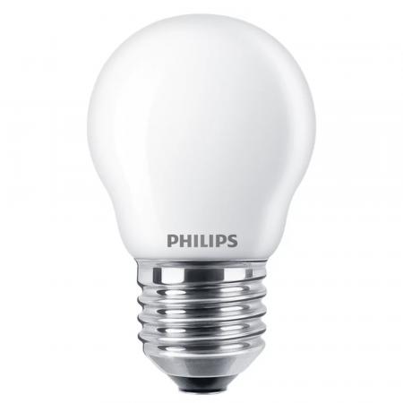 Philips LED E27 Tropfen Lampe 6,5W wie 60W warmweiß 2700K matt augenschonend