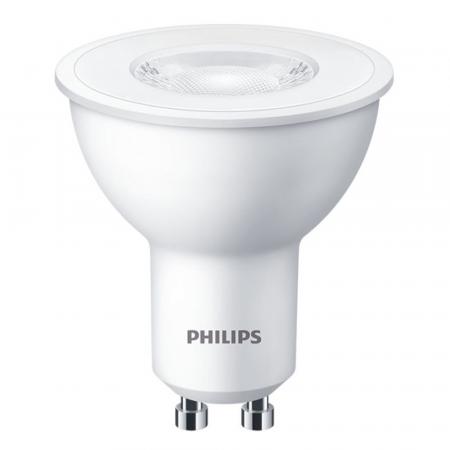 Philips GU10 LED Strahler 36°-Ausstrahlwinkel 4.7W wie 50W 4000K neutralweiße Akzentbeleuchtung - aus Kunststoff