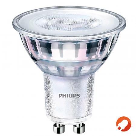 Philips GU10 PAR16 CorePro LED Reflektor 4W wie 50W dimmbar 4000K neutralweiß Glas