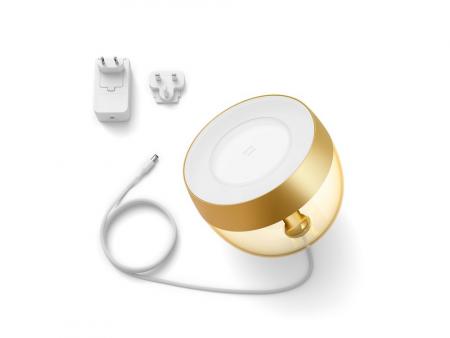 Philips Hue White and Color Ambiance LED Tischleuchte Iris WACA LED-Tischleuchte gold - in edler Farbversion