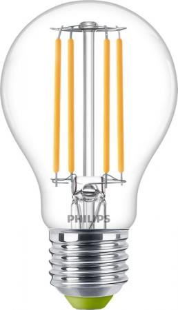 Besonders effiziente PHILIPS E27 LED Filament Lampe 2,3W wie 40W warmweißes Licht 3000K - Beste Energie Effizienz Klasse